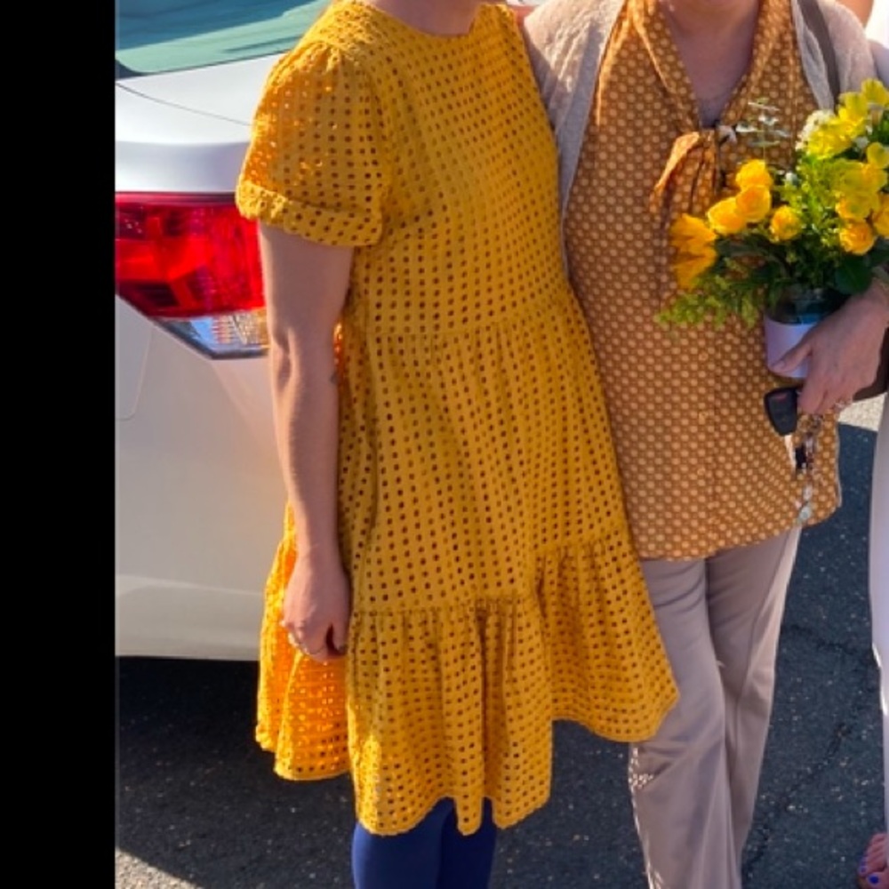 NY&C Yellow Mini Dress
